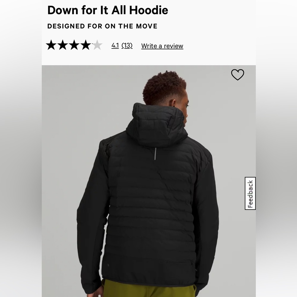 Lululemon Down For it All Hoodie